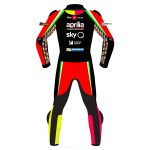 Aleix Espargaro Aprilia Pink MotoGP 2019 Race Suit - Image 2