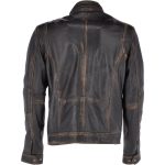 Real Leather Seven Pocket Biker Jacket - Image 2